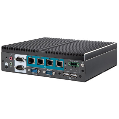 ARBOR ARTS-1550 Fanless computer with Intel Atom Amston Lake x7433RE, up to 16GB Memory, 4x PoE+ 2.5GbE